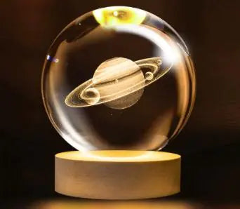 Astro LED Crystal Ball Night Light (Single Piece)